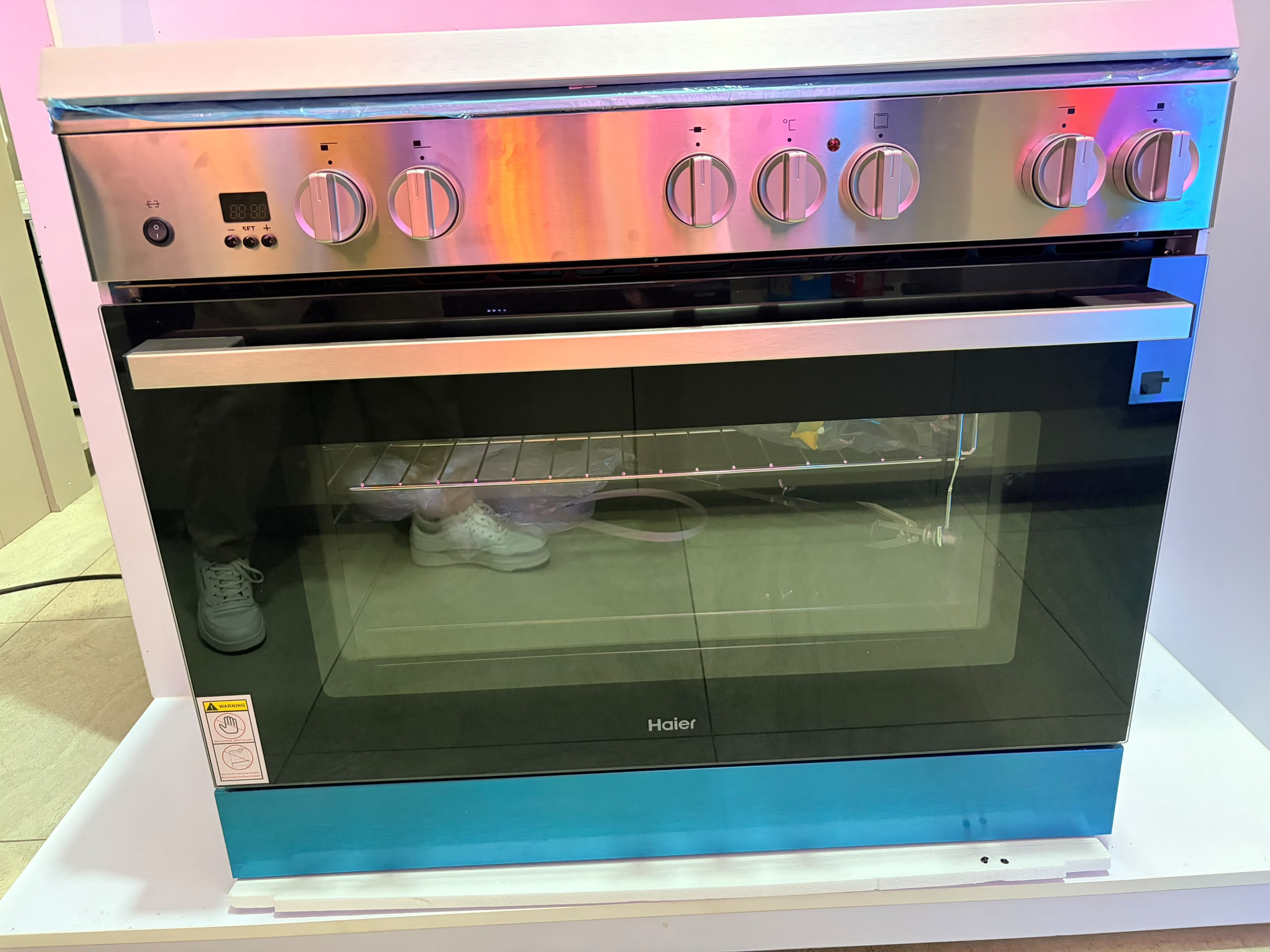 HAIER HCR6050EES – 5 Gas & Electric Oven 90CM